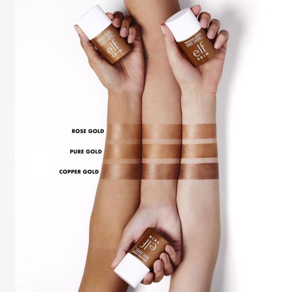 e.l.f. Cosmetics Bronzing Drops 1oz Color Pure Gold
yellow gold shimmer - Picture 7 of 11